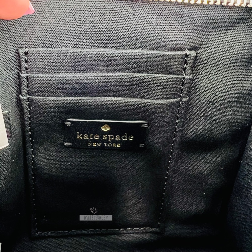 Kate Spade Mini Ella Crossbody Tote Black - Picture 7 of 9